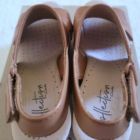 ✨️HP✨️ Clarks Annadel Ivory TAN Sandals - NIB - Picture 8 of 15